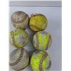 Image 3 : (6) Softball And (2) Dimpled Baseballs