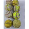 Image 4 : (6) Softball And (2) Dimpled Baseballs