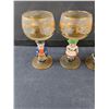 Image 3 : (4) Goebel Hummel Wine Glasses- 6" x 2.5"