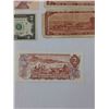 Image 5 : Variety Of 2 Dollar Bills 1954-1986- (4) Canadian Bills And (1) American Bill