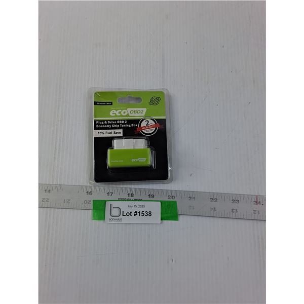 Plugs And Drive OBD 2- Economy Chip Turning Box- NIB