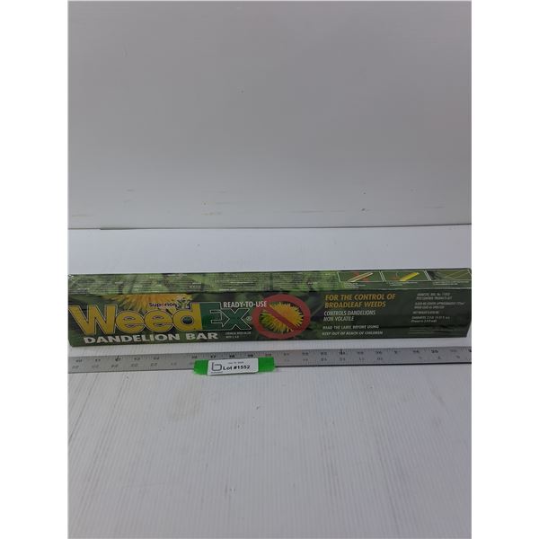 Superior WeedEx Dandelion Bar- NIB