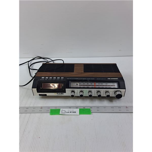 Stereo Electronic Clock Radio