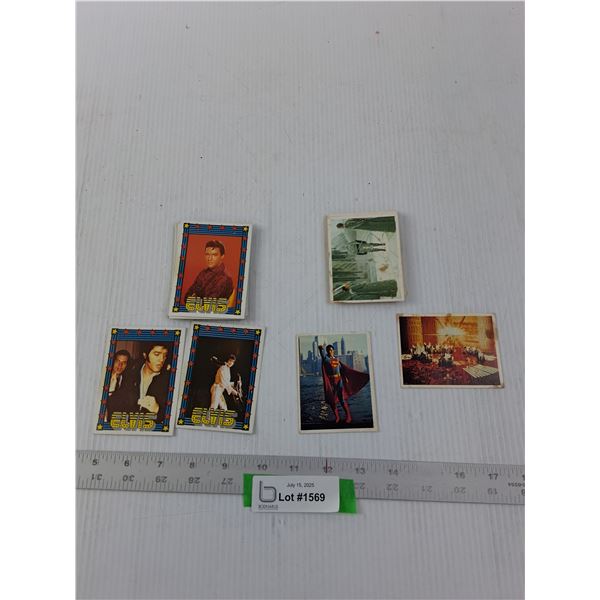 Elvis Presley & Superman Trading Cards