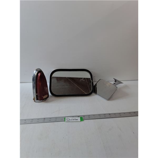 Car Mirrors & Vintage Tail Light