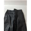 Image 3 : Sears Black Leather Pants- Size 32
