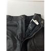 Image 5 : Sears Black Leather Pants- Size 32