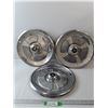 Image 1 : (3) Hubcaps- All About 15.5"