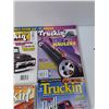 Image 7 : (6) Truckin Magazines - 8" x 10.5"- Front Cover Rip On One