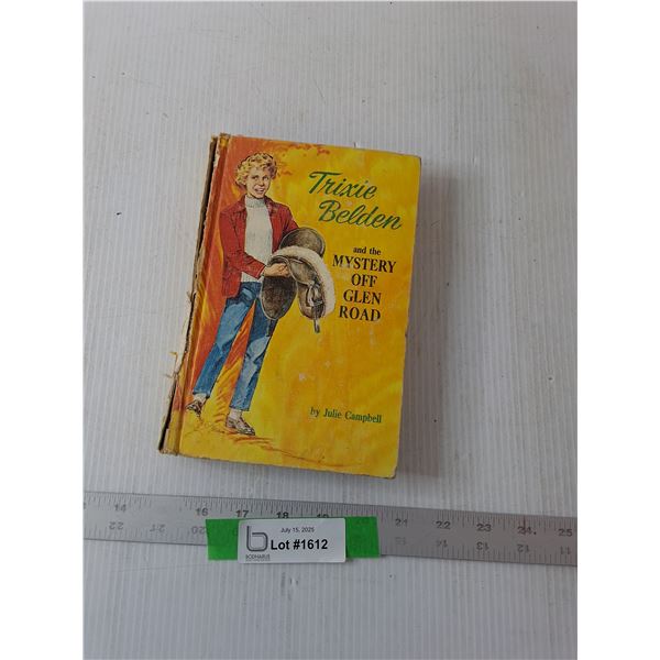 Trixie Belden Book-6.5" x 8.5"- Hardcover- Rips