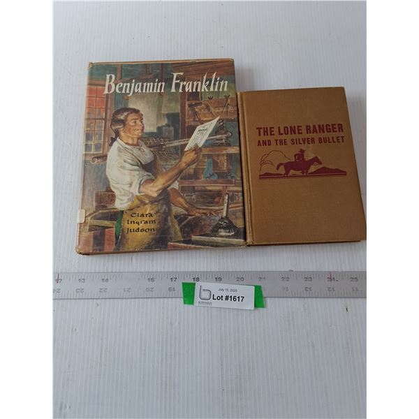 Benjamin Franklin & The Lone Ranger And The Silver Bullet- Harder Covers