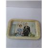 Image 2 : Queen Elizabeth II & Duke Of Edinburgh Tin Tray- 12.5" x 8"