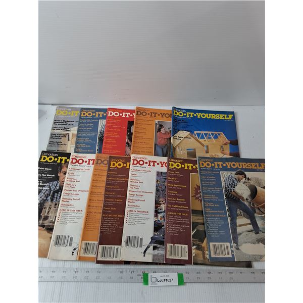 (8) Variety Of Canadian Do It Yourself Magazines