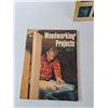 Image 6 : Variety Of Woodworking Books & Tools Of War