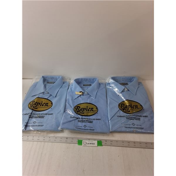 (3) Rapier  Chemise Elegant Style Shirt