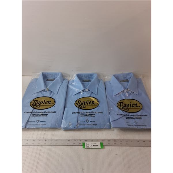 (3) Rapier  Chemise Elegant Style Shirt