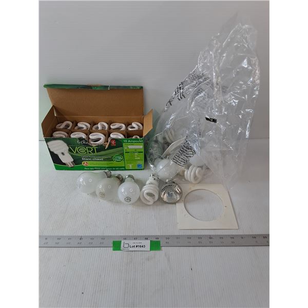 Variety Of Light Bulbs- Comes- As Is- Pick Up
