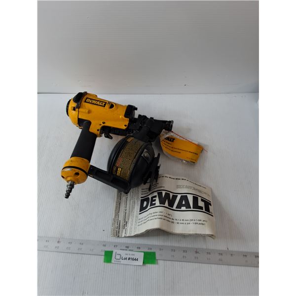 DeWalt Nail Gun-Has Manual