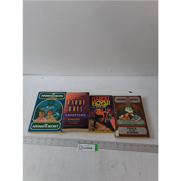 (4) Hardy Boys Books