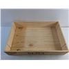 Image 2 : Sena Wooden Crate 21" x 14" x 4"