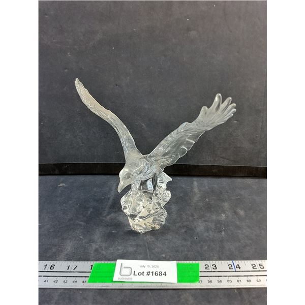 "Wonders of the Wild" Eagle Leaded Crystal Figurine 8" x 7"  -  PICK UP
