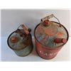Image 2 : (2) Vintage Gasoline Cans