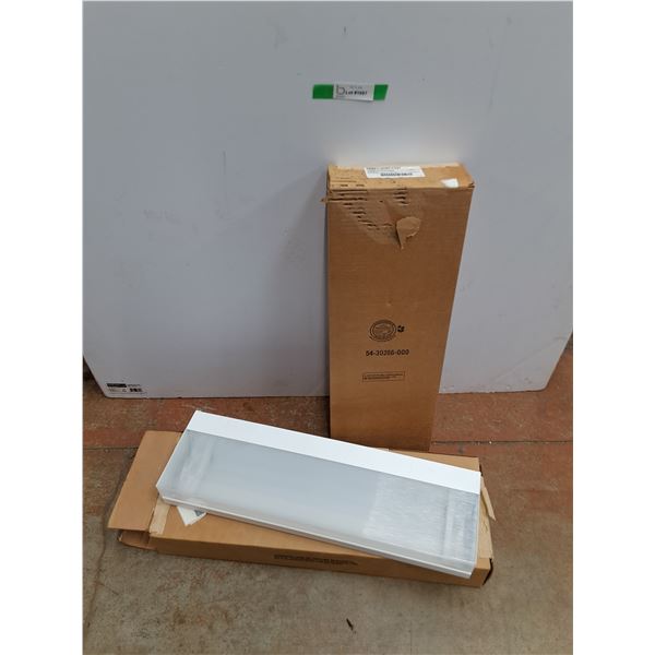 (2) CFI Fluorescent Universal Wall 2' 1T8/17W Light Fixtures - New, Cannot Ship