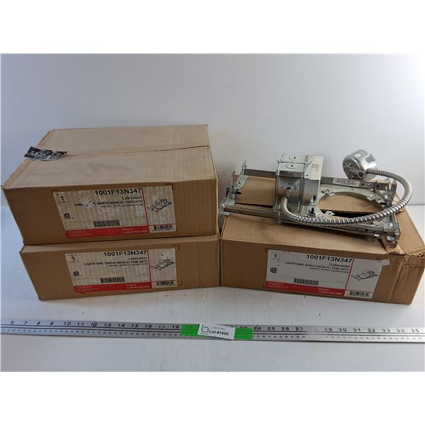 (3) Philips Uniframe 5" Non IC 13W 347V