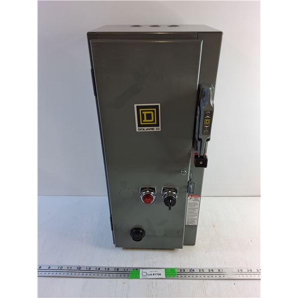 *Square D A/C Combination Motor Starter - As Is, Cannot Ship, Comes with an Original Box