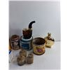 Image 4 : Various Vintage Tins, Walker Tips, Ink Bottles and Avon Perfume Bottles  -  PICK UP