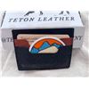 Image 1 : Stingray Leather Men’s Mini Wallet by Teton Leather Company