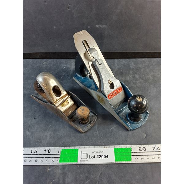 (2) Stanley Wood Planes