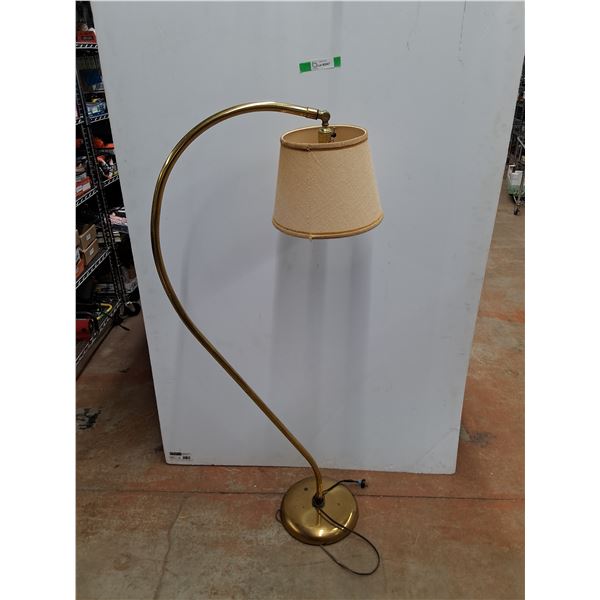 *Vintage Brass Floor Lamp - As Is, 58", Cannot Ship