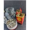 Image 5 : Vintage Cookie Cutters, Anchor Hocking Depression Glass Pitcher, Salt & Pepper Shakers and Misc
