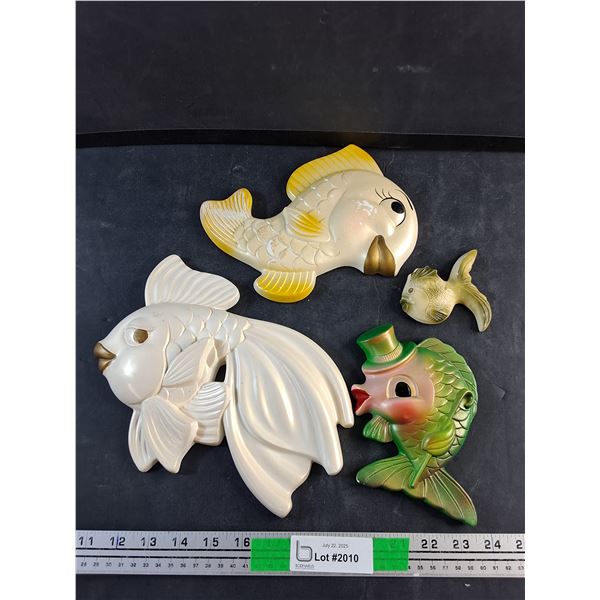 Chalk Ware Wall Decorations