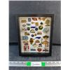 Image 1 : Various Shirt Pins in a Display Case
