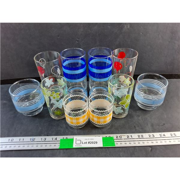Various Vintage Glasses