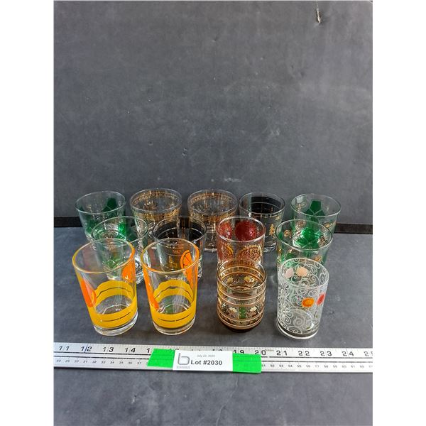 Various Vintage Glasses