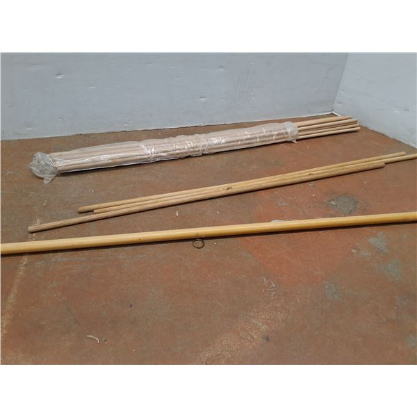 *(18) 1/4" Dowels, (3) 1/2" Dowels & VIntage Map Pull Dowel  -  PICK UP ONLY