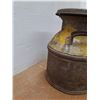 Image 2 : ** Vintage Milk Metal Canister - 13"w x 17.5"t - CANNOT SHIP