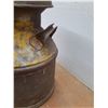 Image 3 : ** Vintage Milk Metal Canister - 13"w x 17.5"t - CANNOT SHIP