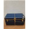 Image 1 : * Vintage Steamer Trunk - 34" x 17.5" X 16.5" - CANNOT SHIP