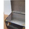 Image 3 : * Vintage Steamer Trunk - 34" x 17.5" X 16.5" - CANNOT SHIP