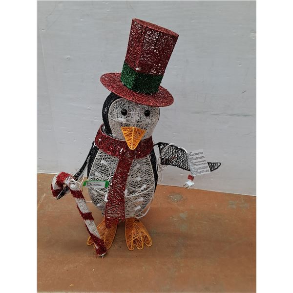 * Penguin Light-Up Outdoor Figurine - Works - 34" Tall - CANNOT SHIP