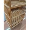 Image 3 : * Custom Built Wood Shelving Unit - 24" x 16"  48" - CANNOT SHIP