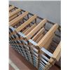 Image 2 : *Wood & Metal Wine Rack - 32" x 32" x 9" - CANNOT SHIP