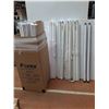 Image 1 : *(19) Flourescent Light Fixtures w/Bulbs -  49" Long - Powers On - CANNOT SHIP
