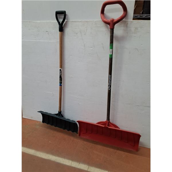 ** (2) Snow Shovels - CANNOT SHIP