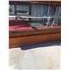 Image 7 : *** Antique Wood & Glass Display Cabinet -Missing Glass, Sliding Doors -70.5" x 28.25" x 38.75" - CA