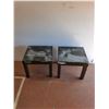 Image 1 : *(2) Metal End Tables 18.25 L x 17 W x 16.25 T  -  PICK UP ONLY